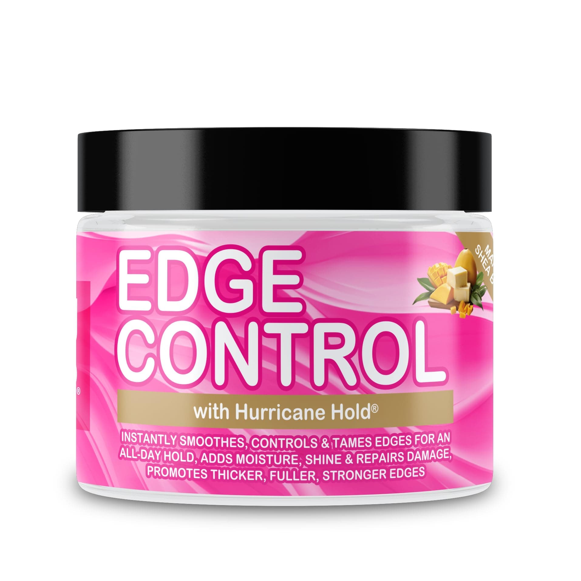 GOOD2GRO Edge Control Gel - 4oz | Instant Hold, Moisture Infusion & Shine Boost | Repair & Restore Thicker Edges Growth | Vegan & Cruelty-Free