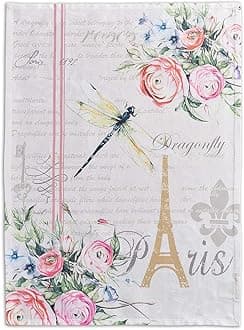 Maison d' Hermine Champ de Mars 100% Cotton Set of 2 Kitchen Towels, 20 - inch by 27.5 - inch. by Maison d' Hermine