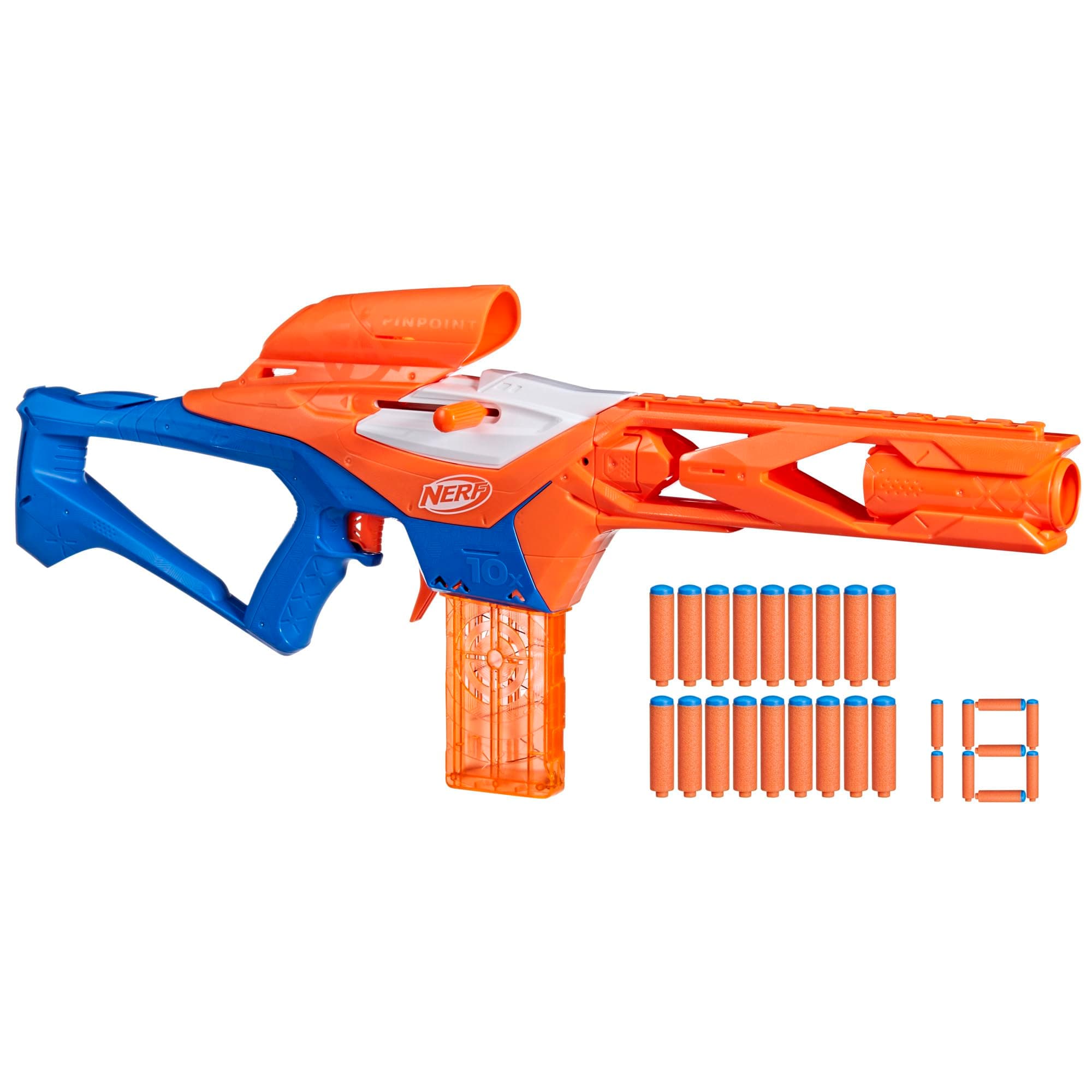 Nerf N Series Pinpoint Dart Blaster 18 N1 Darts Only Fits N Series Blasters 10 Darts Clip Blaster Gift for Kids