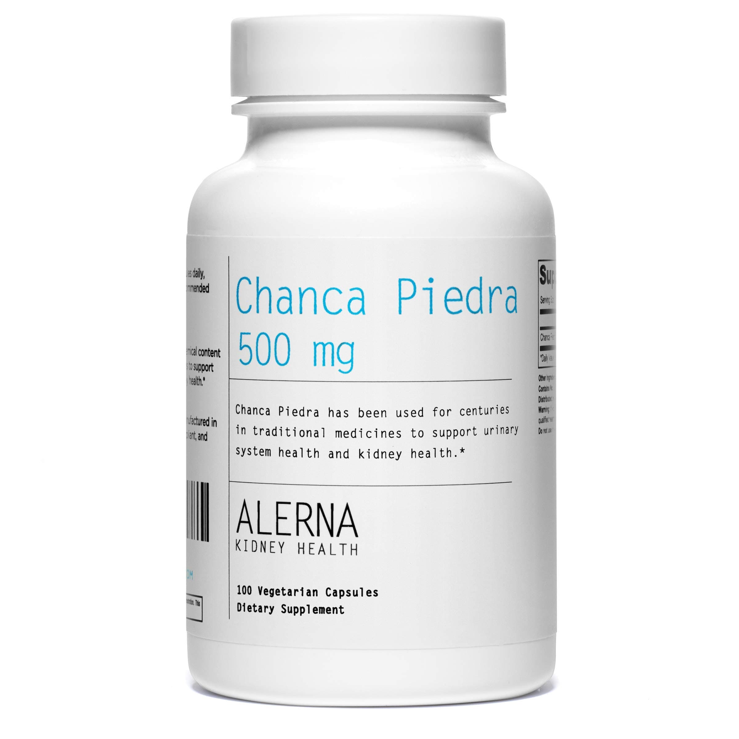 Chanca Piedra 500 mg - Kidney Stone Crusher, Dissolver, Gallbladder Support Supplement - 100 Vegetarian Capsules (Pack of 1)