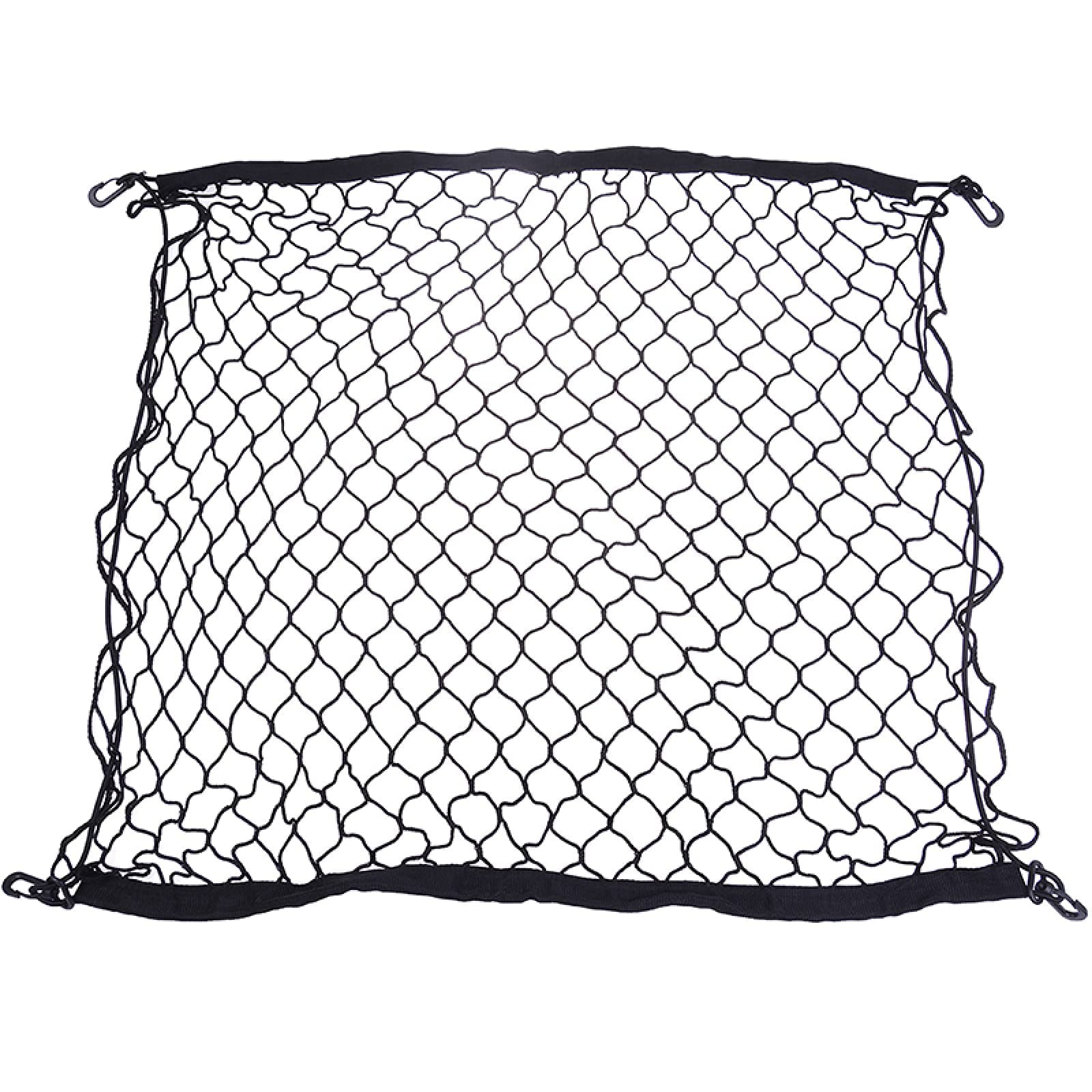 For VW Caddy MK4 MK3 MK2 MK1, 70 x 70cm Car Cargo Net Nylon Mesh Rear Trunk Organizer Storage Pocket
