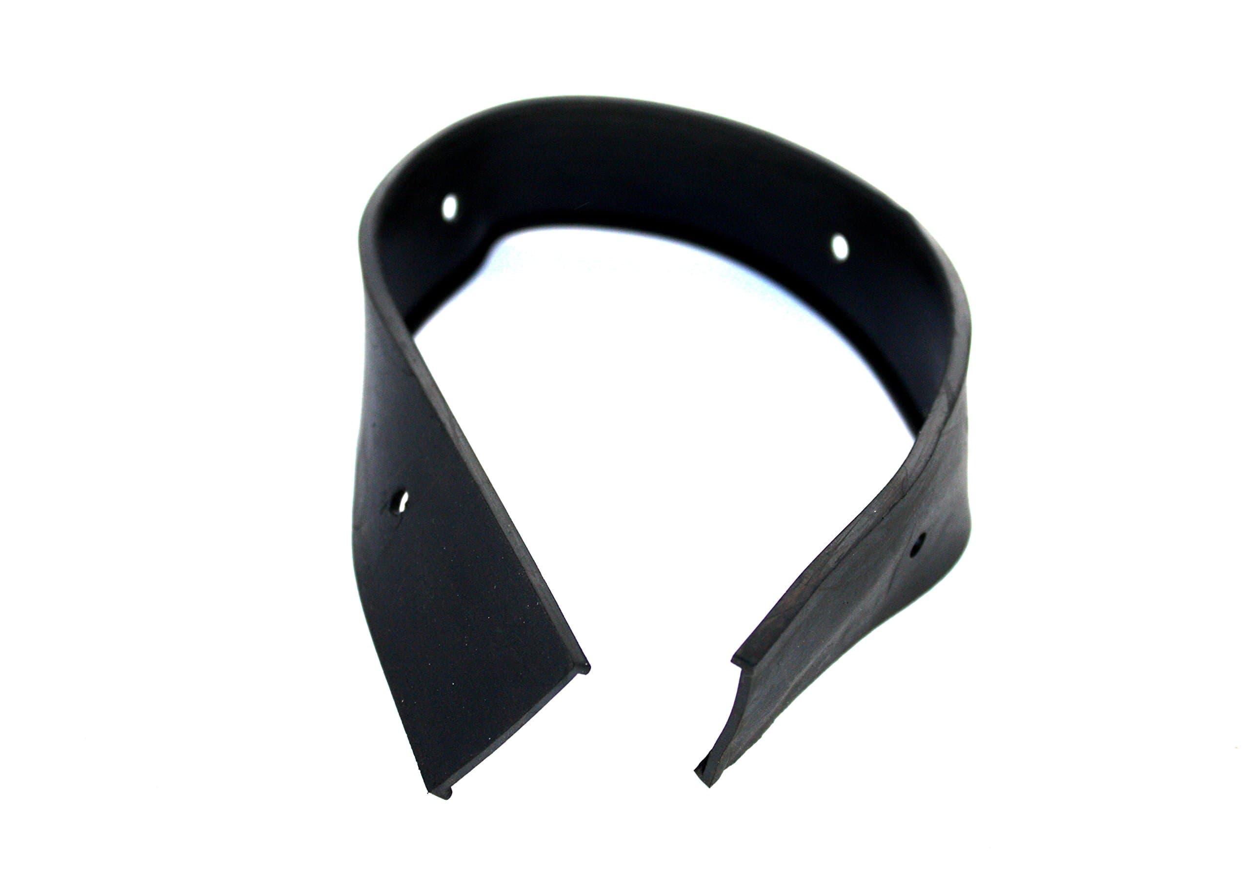 Scooter Exhaust Clamp Adiabatic Rubber Straps, (2 Pack) - 150T-7C-040405