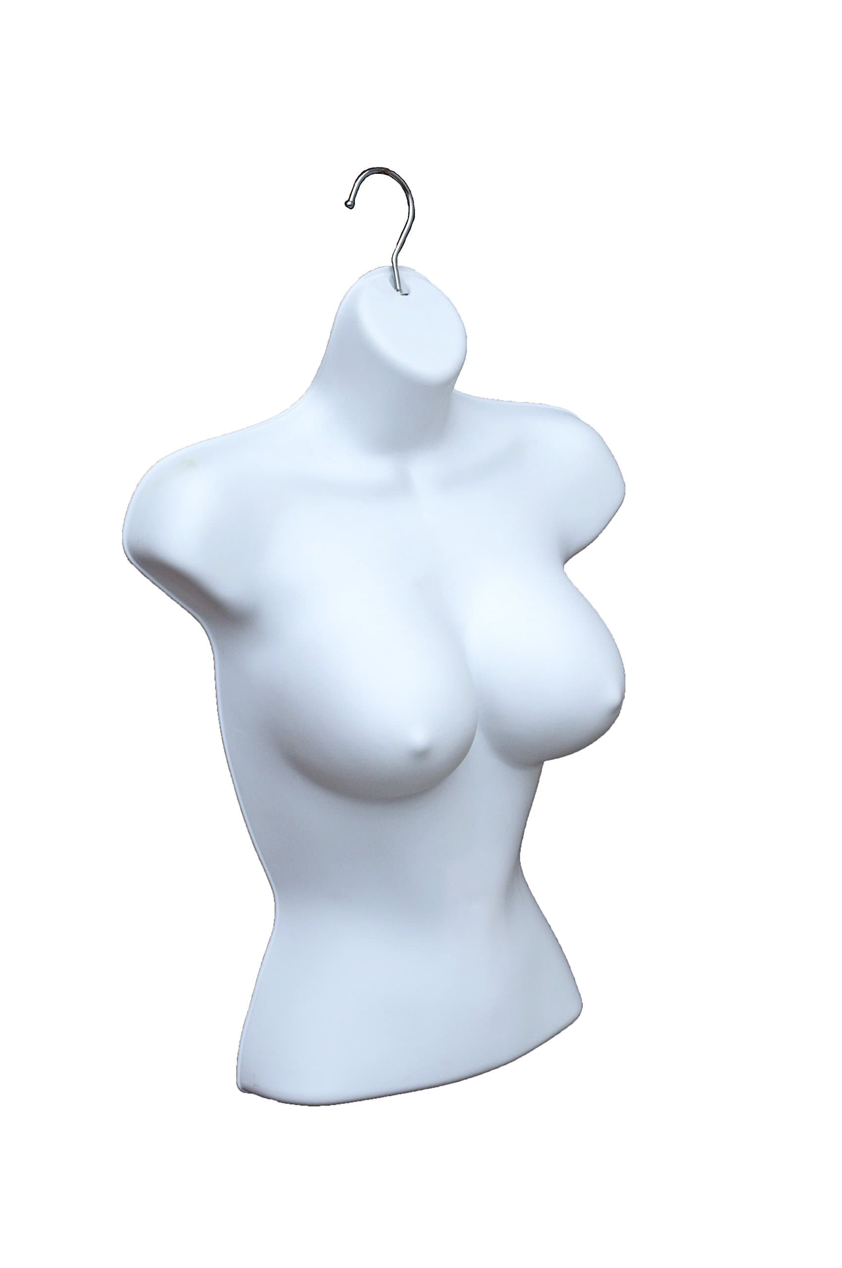 Premium Large Bust Hanging Body Form Short Torso Mannequin