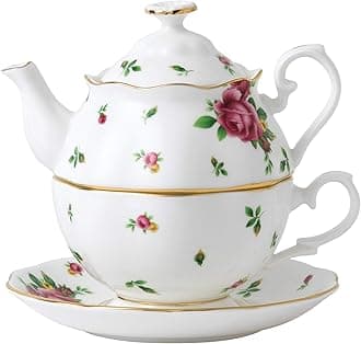 Royal Albert New Country Roses White Tea For One