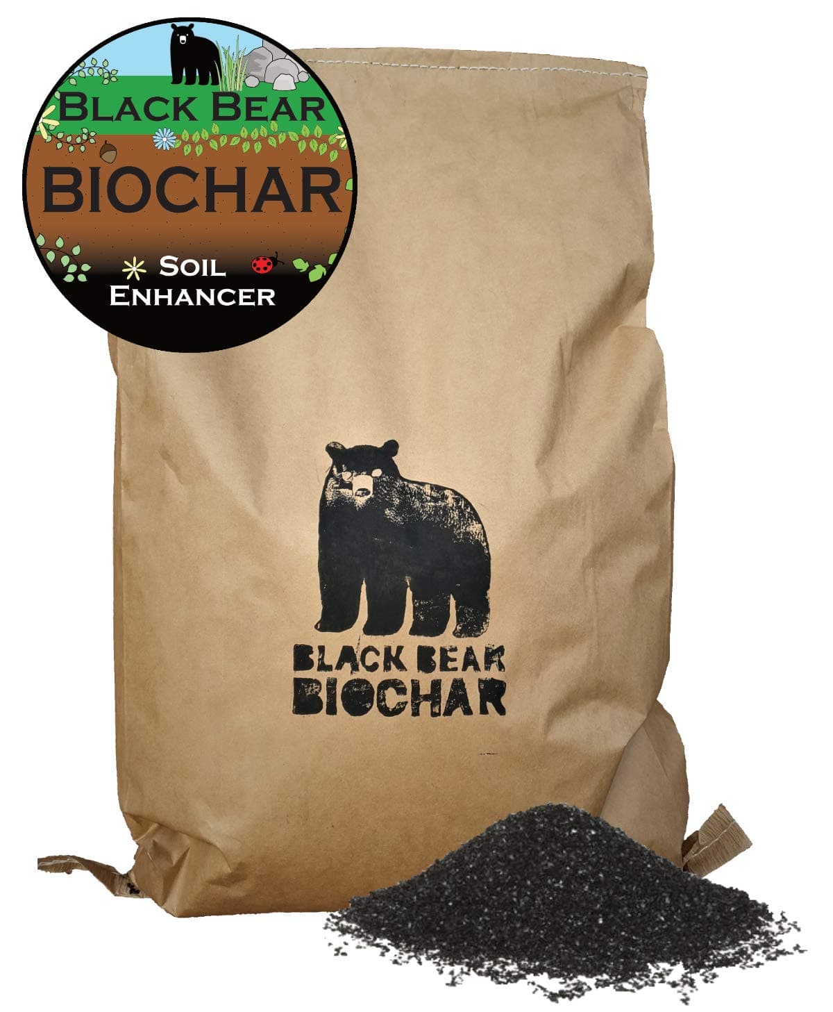 Premium 100% Biochar - Soil Enhancer (5 kg)