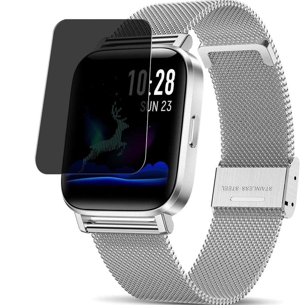 Vaxson Privacy Screen Protector, compatible with CanMixs ZX08 smartwatch Smart Watch, Anti Spy Guard Film Protectors Sticker [NOT Tempered Glass Case Cover ]