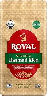 White Basmati Rice - Organic Long Grain Rice - 2 lb