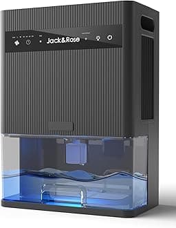 Dehumidifier for Bedroom, rv Dehumidifier for Inside Camper,95 OZ Water Tank,Garage