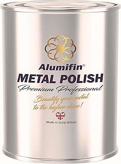 Metal Polish, 1kg – Chrome Cleaner for Stainless Steel, Aluminum, Brass, Copper, High-Shine Polishing Compound.