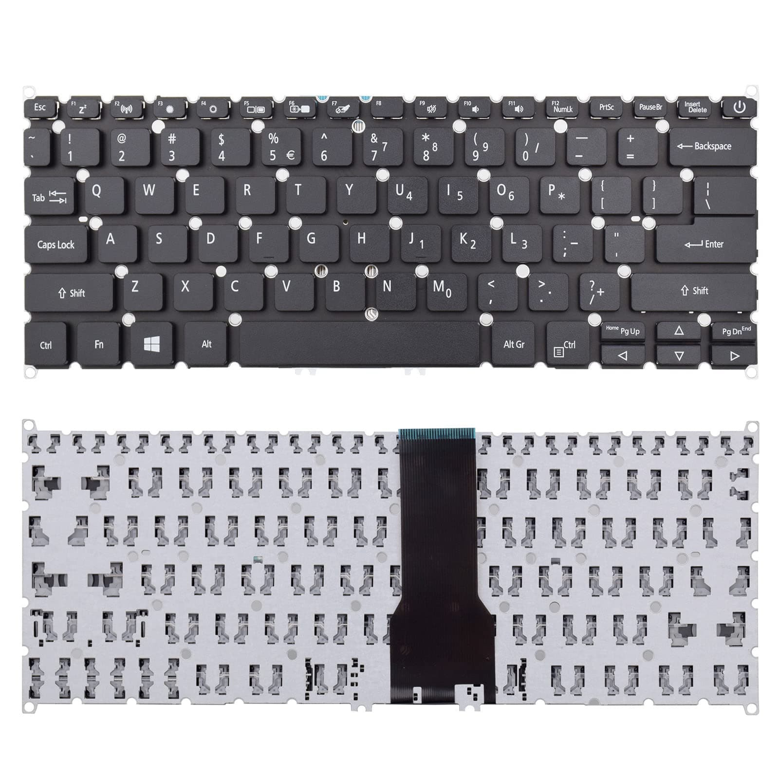 TLBTEKKeyboard Replacement Compatible with Acer Swift 1 SF114-32.Swift 3 SF314-41 SF314-54 N17W7 SF314-55 SF314-56G.Aspire 3 A314-22 A314-35.Aspire 5 A514-52 N19H2 A514-53 Series Laptop