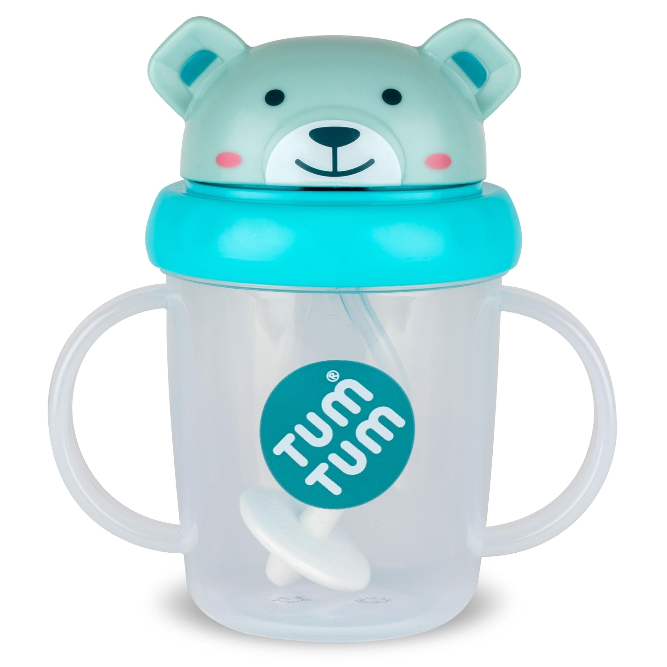 TUM TUM Tippy Up Free Flow Sippy Cup (No Valve), Sippy Cup for Toddlers, 200m...