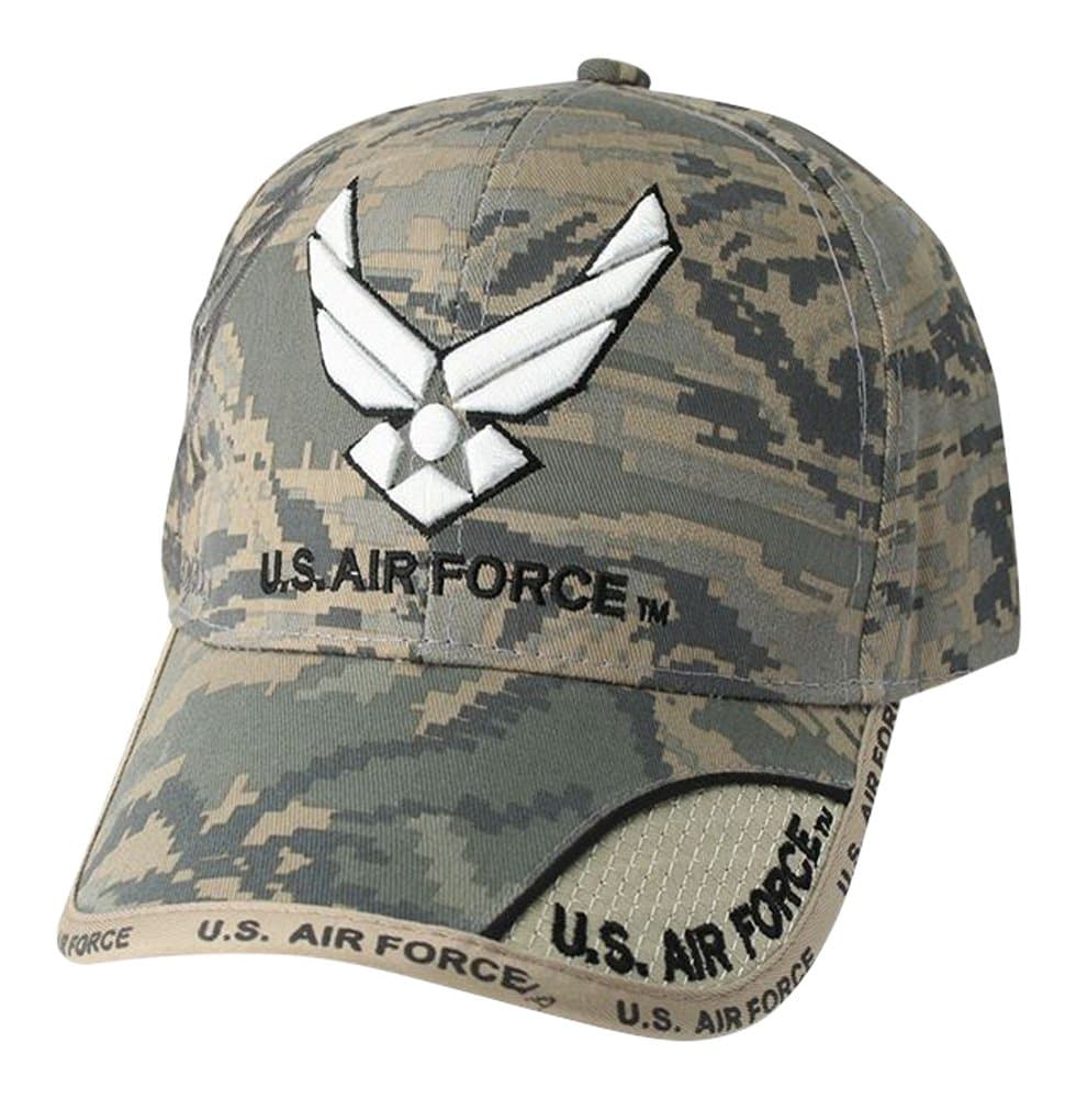 mens U.S. Air Force Cap -Camo USAF, Grey, One Size