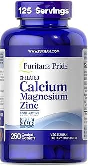 Chelated Calcium Magnesium Zinc,250 Caplets