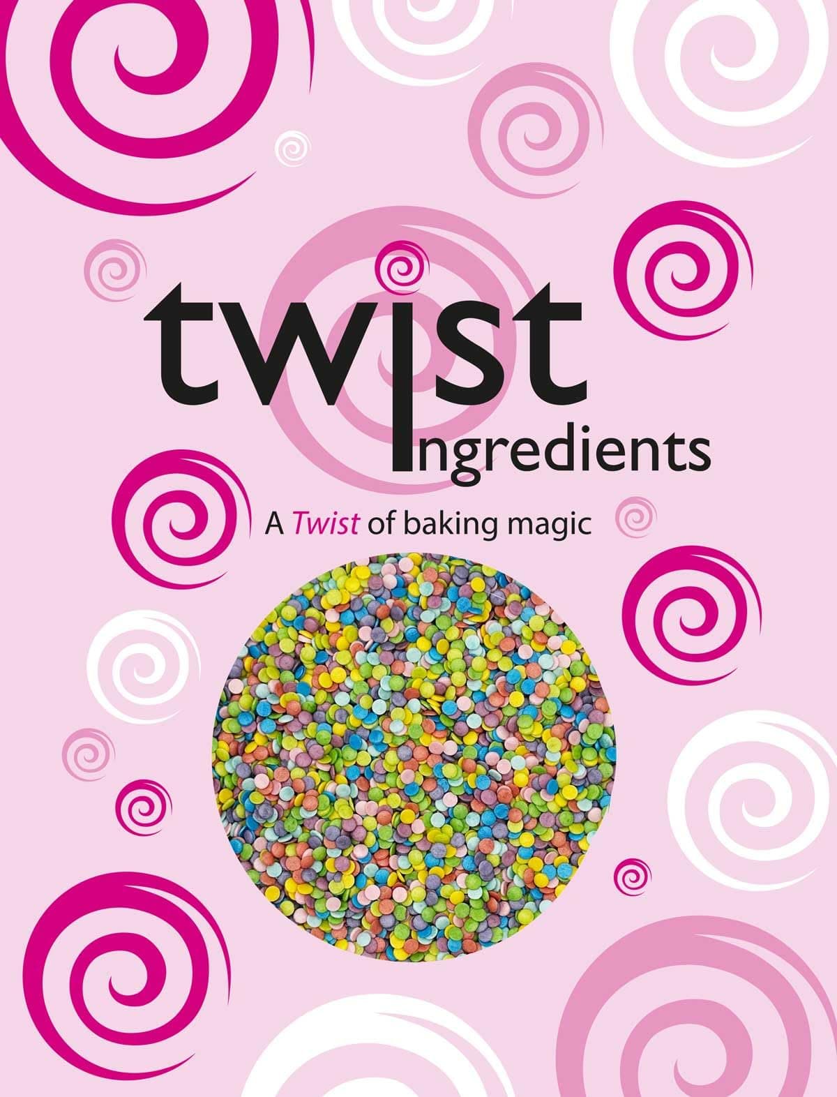 Twist Ingredients Rainbow Funfetti, 800 g