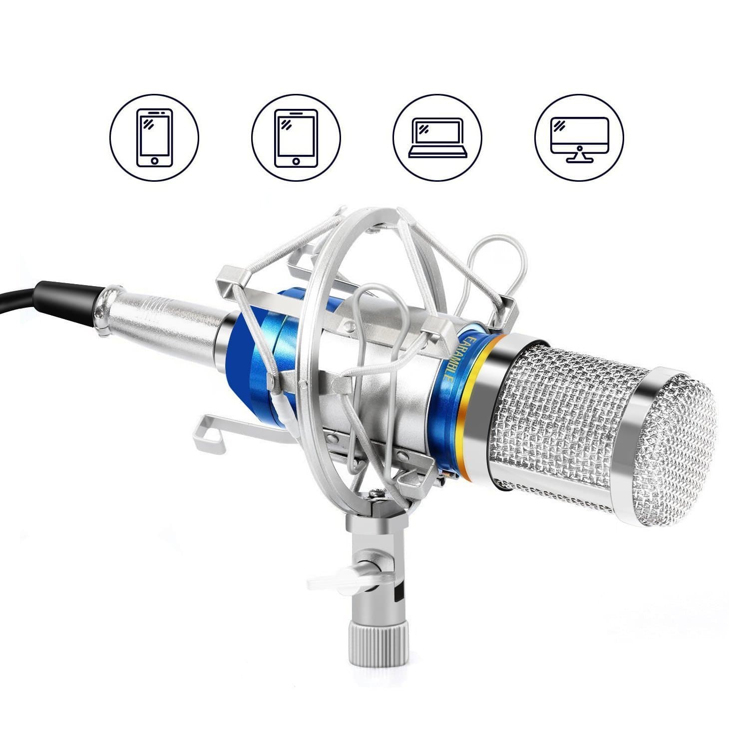 Earamble Condenser Microphone blue