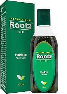Rootz Hair Oil (100ml) | Dermatologist Recommended | Natural Hair Growth Oil for Anti-Hair Fall & Regrowth | Made with Kshir Pak Vidhi for Healthy, Strong & Nourished Hair