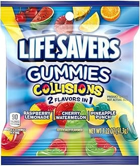 Collisions Gummy Candy, 3.22 oz Bag (Pack of 12)
