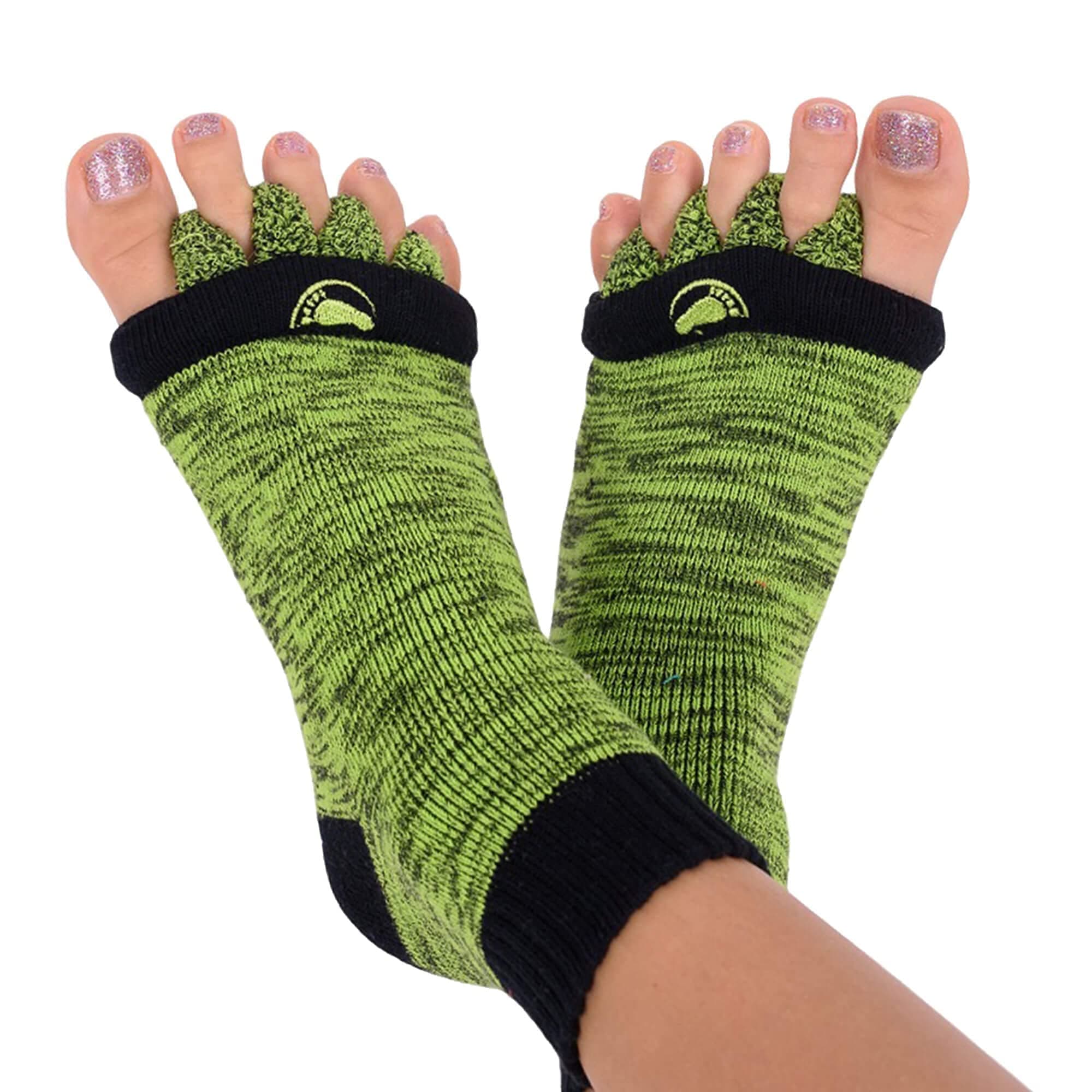 Foot Alignment Socks with Toe Separators for Men or Women