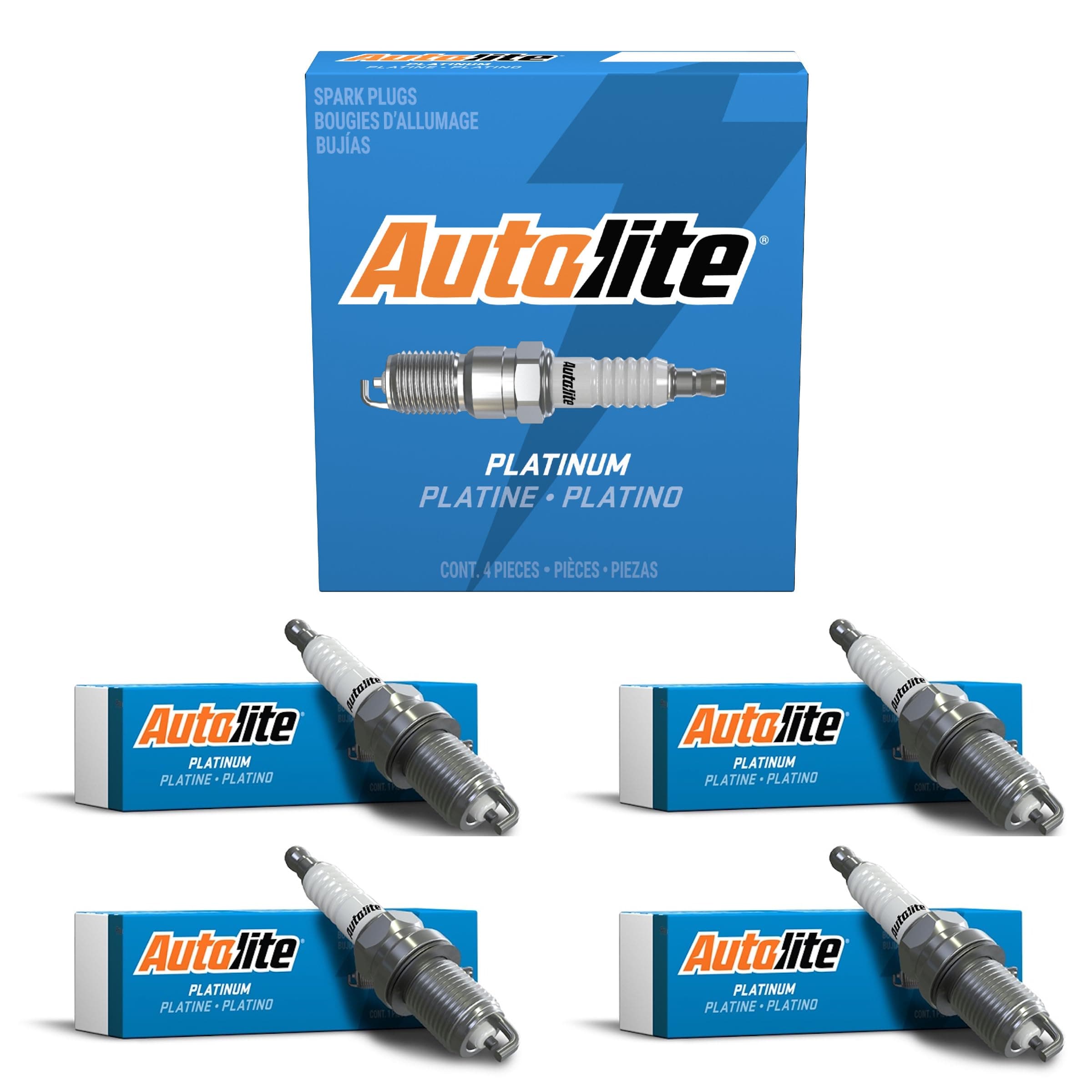 Autolite platinum ap5263 automotive replacement spark plugs (4 pack)