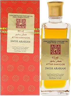 Swiss Arabian Attar Bakhoor Concentrated Perfume Oil Free From Alcohol (Unisex) 95ml