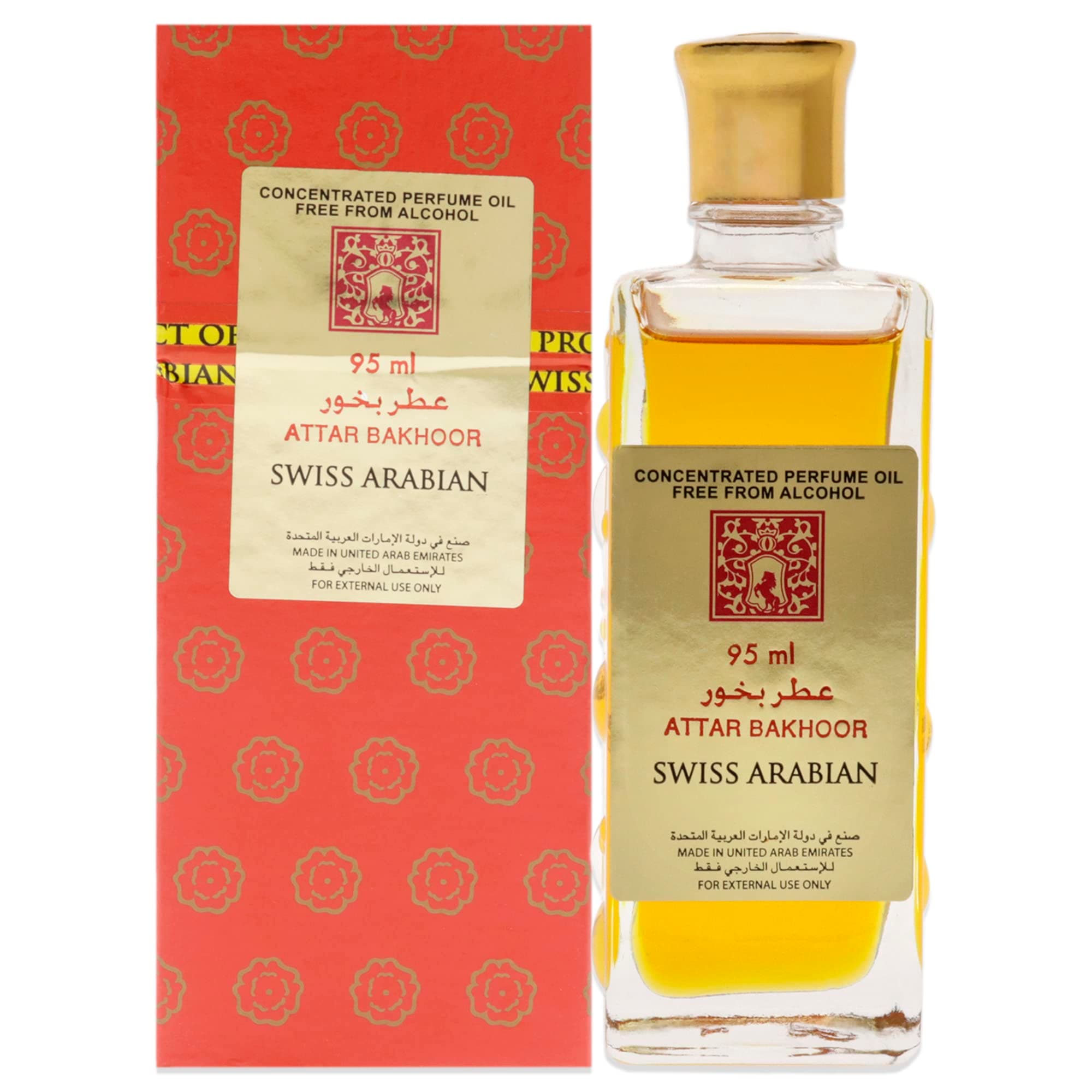 Swiss Arabian Attar Bakhoor Concentrated Perfume Oil 95ml