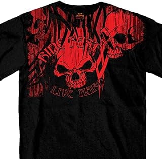 Black Over The Top Skull Short Sleeve Tee