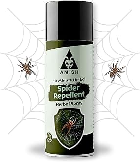 Amish Aerosol Spider Spray 200 ML Pack of 1 Spider Organic Liquid Use For Home/Office 100% Effective In 10 Minutes Spider Repallent