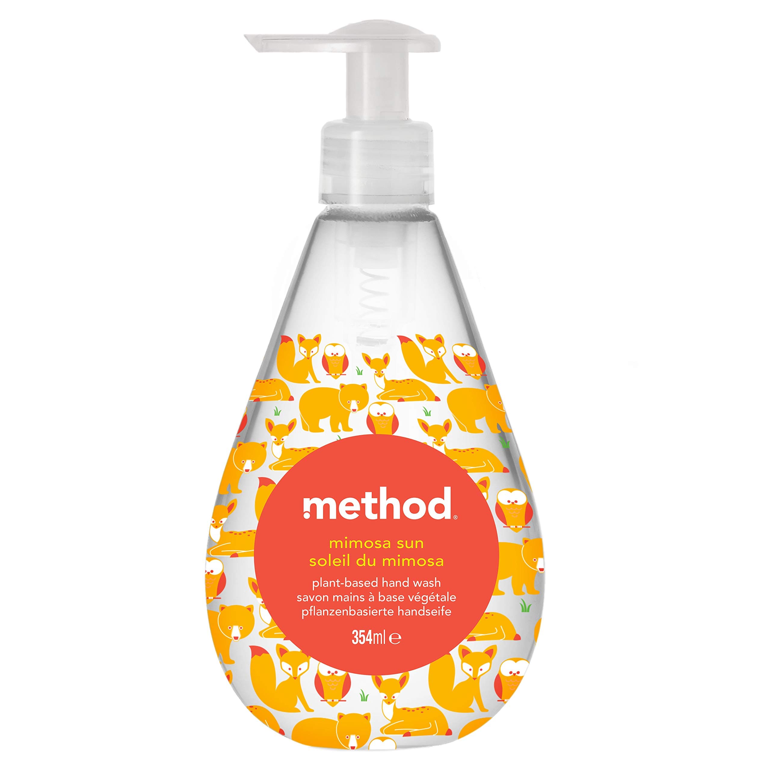 Method Naturally Derived Hand Wash, Mimosa Sun, 12 Fluid Ounce