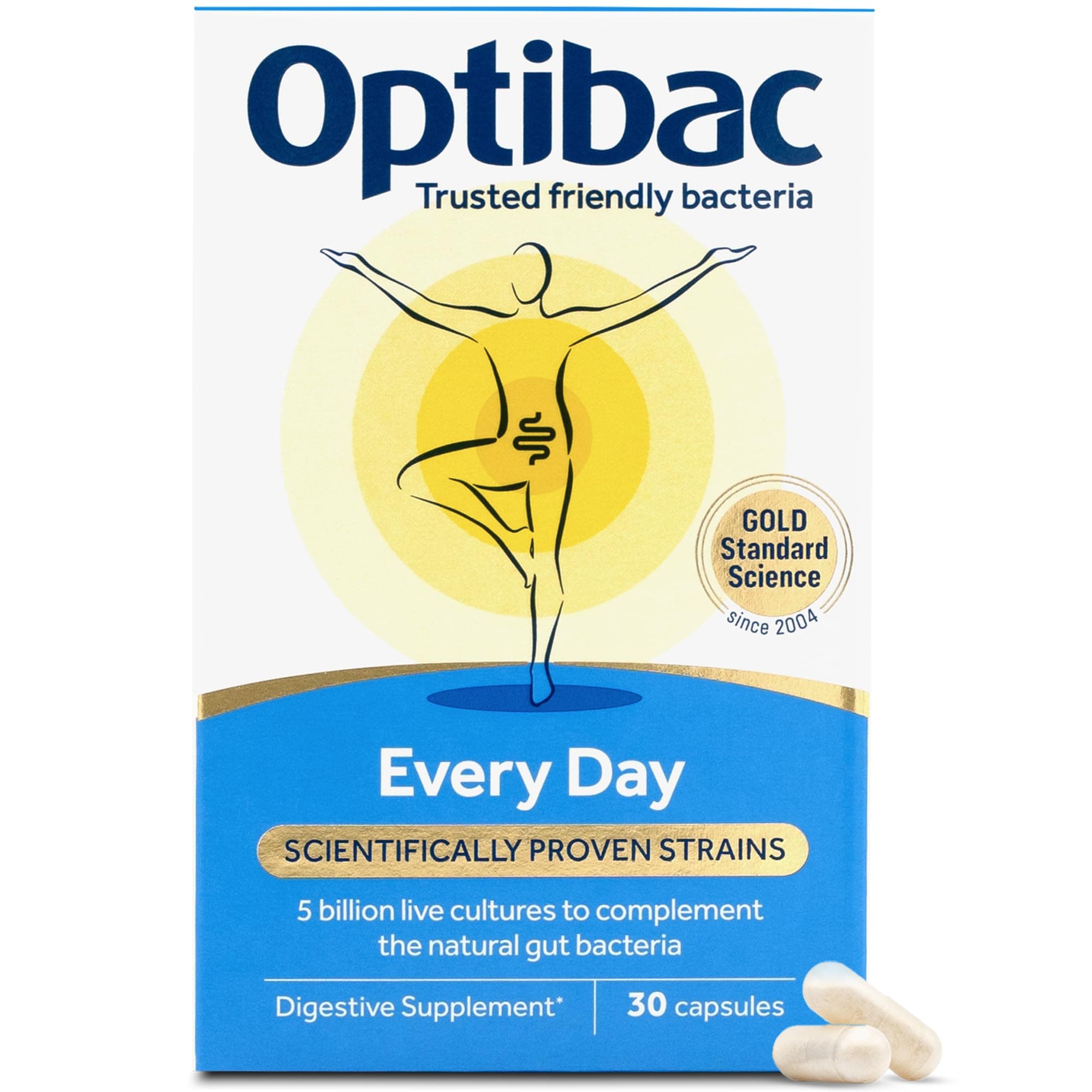 Optibac Probiotics Optibac Every Day Probiotics Digestive Capsules 30's