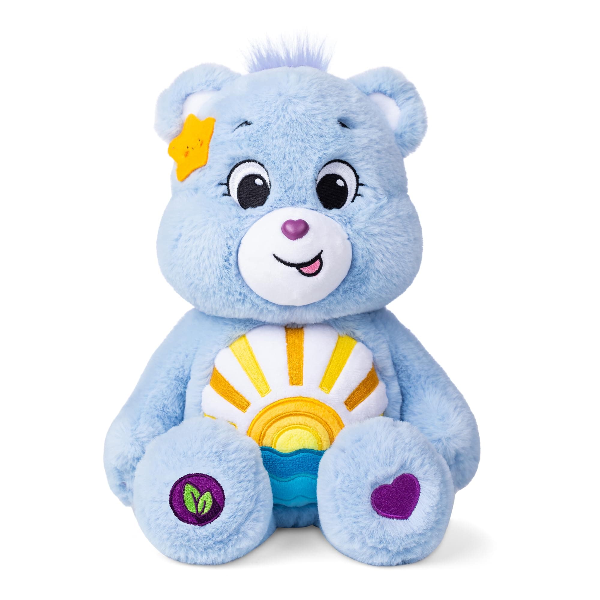 Care Bears 14" Medium Plush - Sea Friend Bear - Soft Huggable Eco Friendly Material! Amazon Exclusive