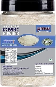 Pmw - Jar Pack - CMC Powder - 100 Grams - (Carboxymethyl Cellulose) For Making Soft, Smooth and Creamy Ice Creams