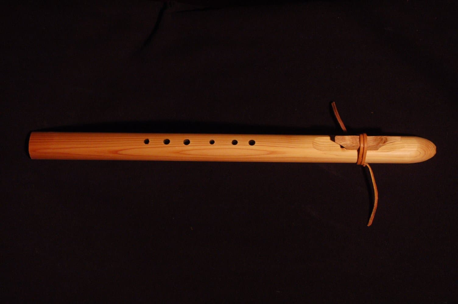Native American Style Red Cedar Flute By Gray Fox, Key of F Minor, Six Holes