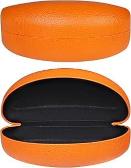 molshine Hard Shell Sunglasses Case,Classic Large Glasses Case for Sunglass,Eyeglasses with Cleaning Cloth,Pouch