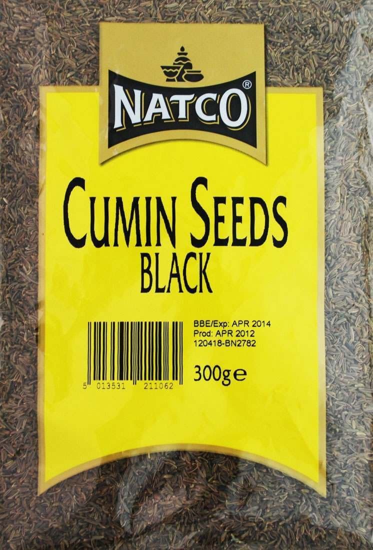 Natco Cumin Seeds Black 300G