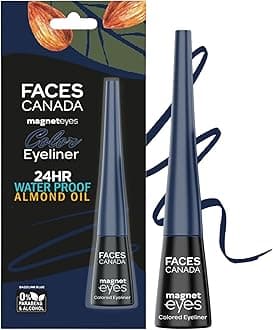 Magneteyes Color Eyeliner Gel - Dazzling Blue,4 Ml|Glossy Finish|24Hr Long-Lasting|Waterproof|Smudgeproof|Precise Application|Intense Color Payoff|Almond Extract & Vitamin E