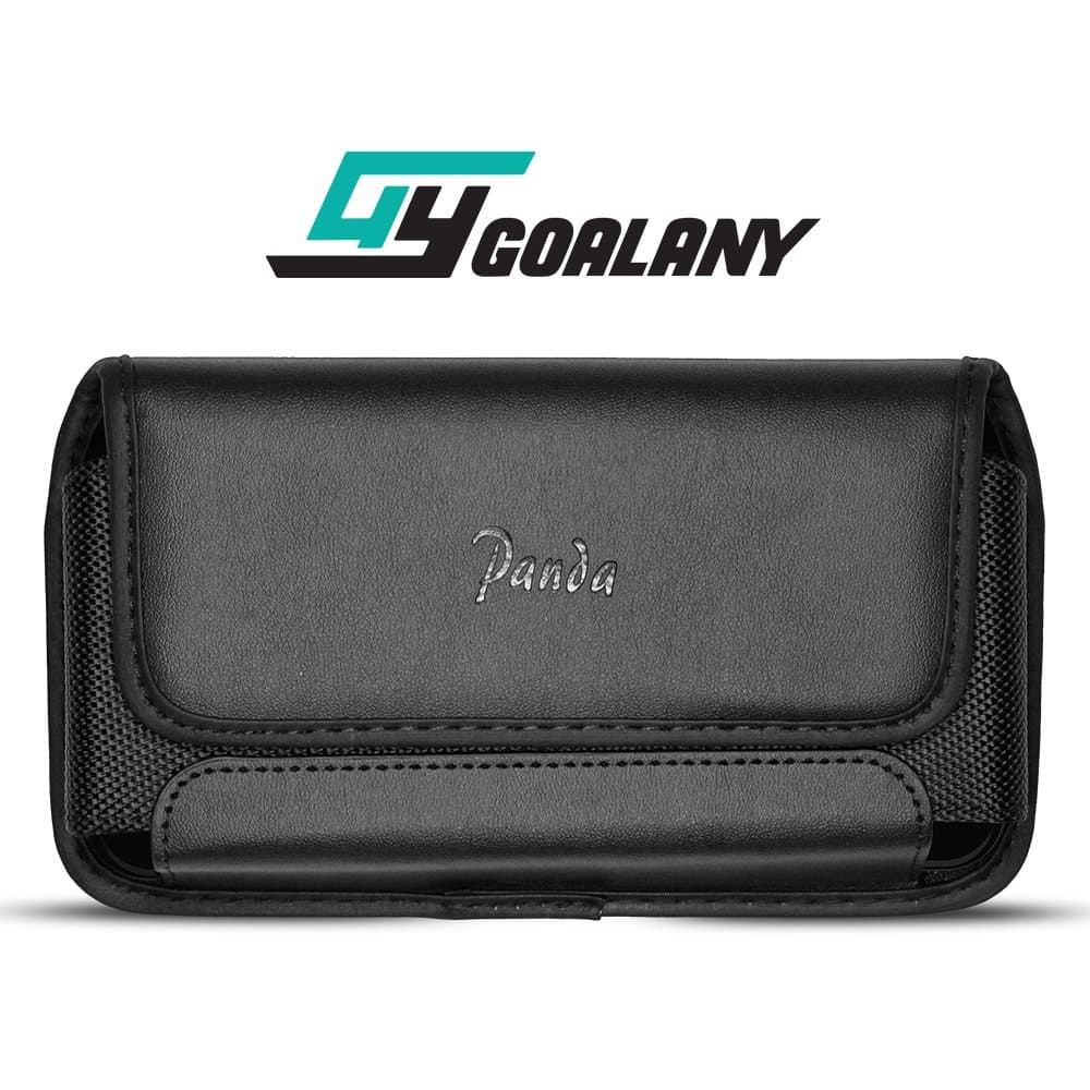 GOALANY Universal Holster Case for Large Phone - Compatible with HTC, iPhone X 8 8 Plus, Galaxy S9 S8 S7, Premium Belt clip Holder carrying pouch (L3)