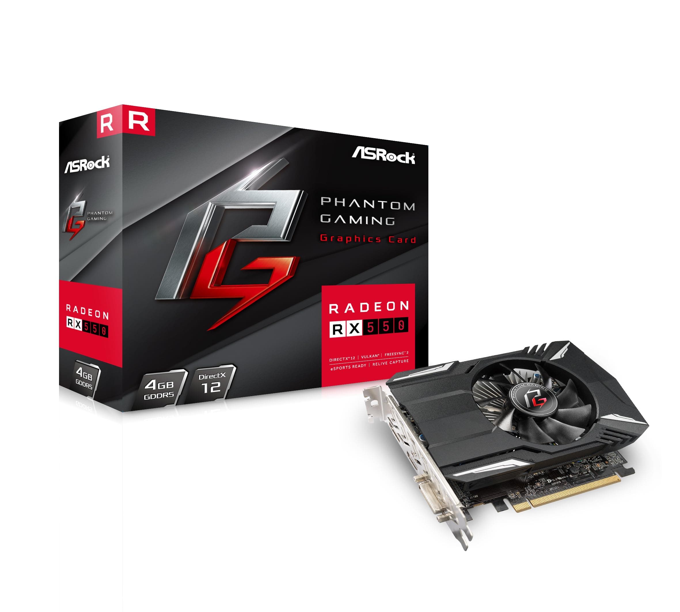 ASRock AMD Phantom Gaming Radeon™ RX550 4G