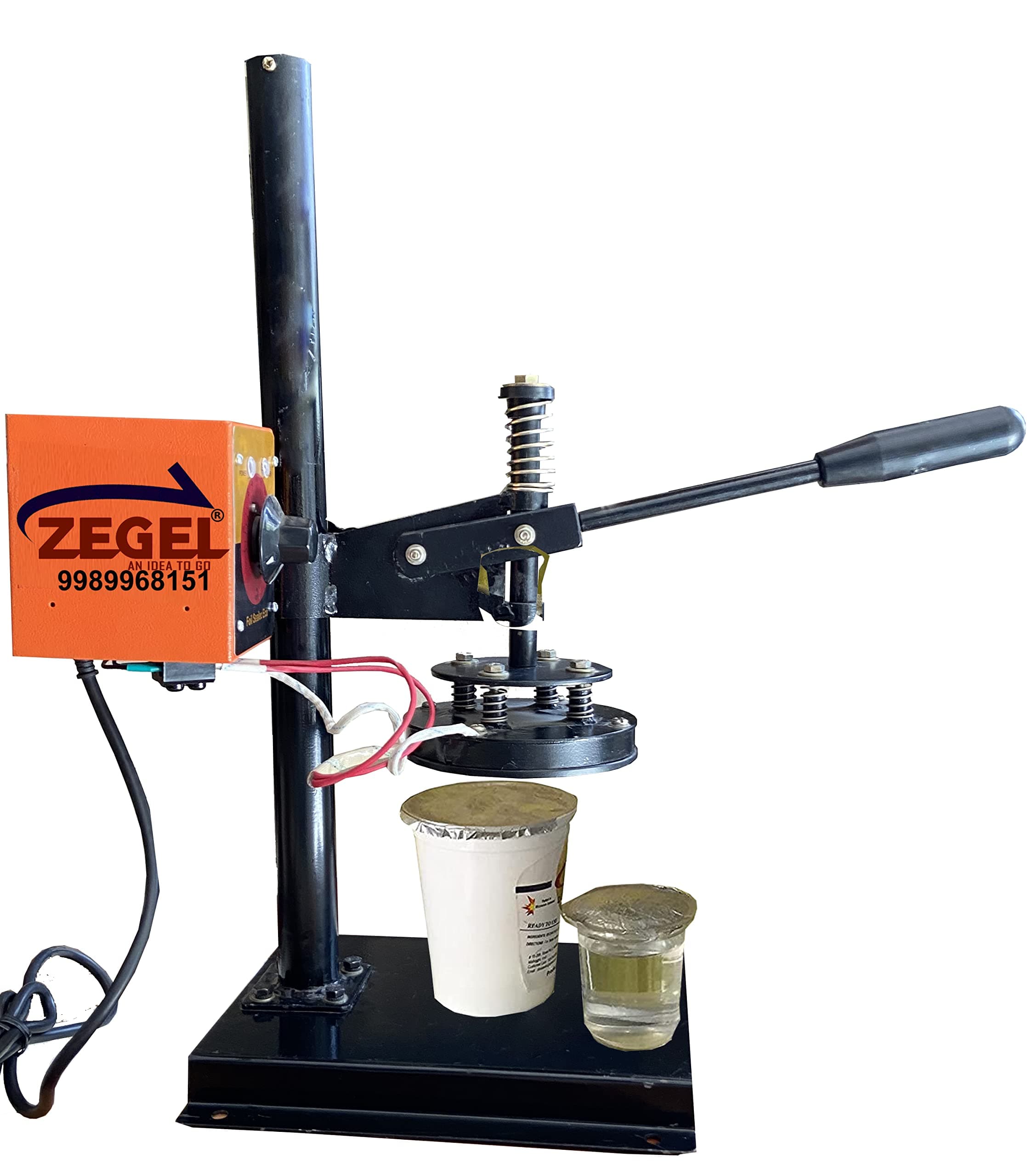 ZEGEL Hand Operated�Cup and Jar Sealing Machine