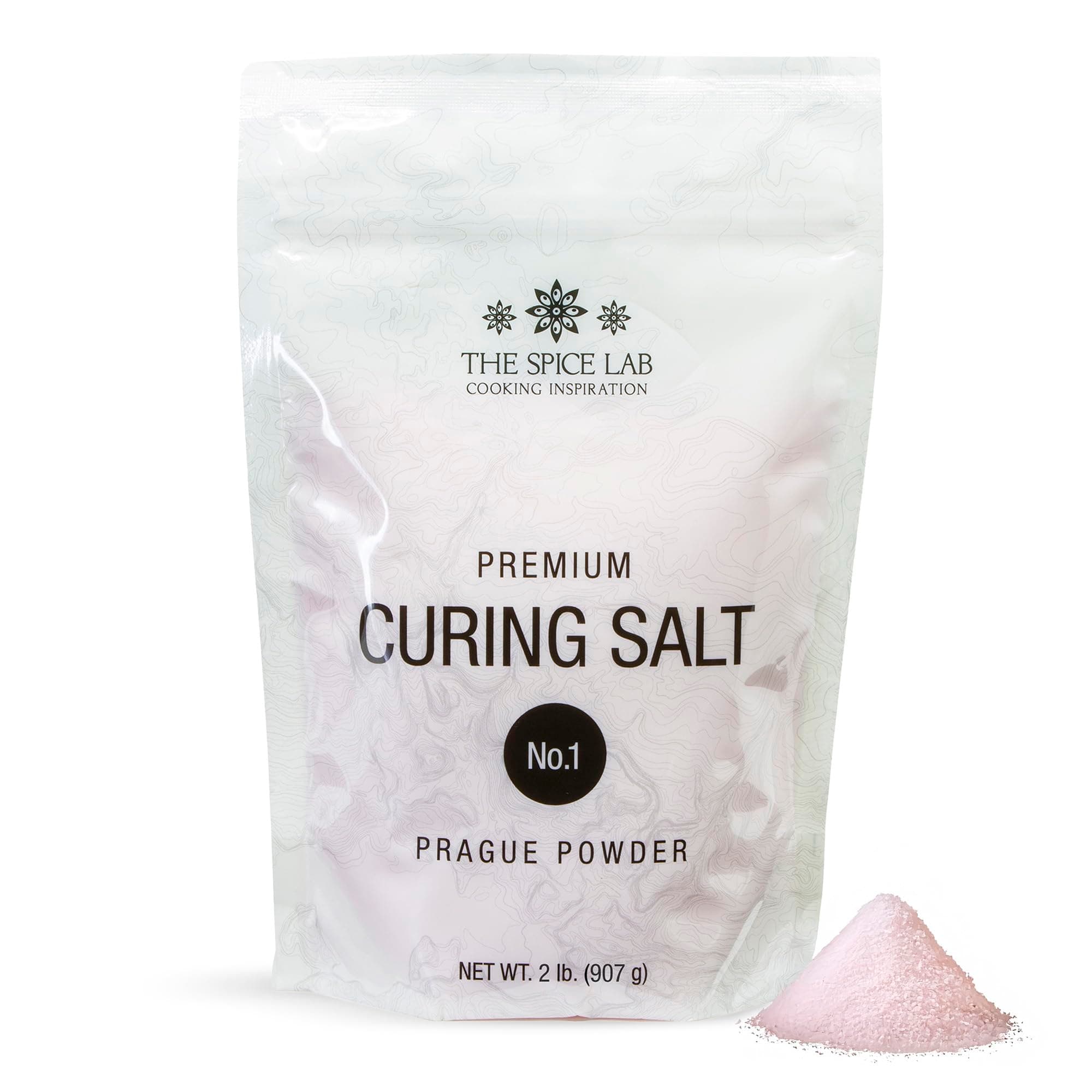 Curing Salt #1 (2 Lb Bag) Pink Curing Salt (Prague Powder 1) 6.25% Sodium Nitrite Curing Salt for Meat, Game, Bacon Cure, Brining Salt, Jerky Cure, Brisket & Corned Beef - Made in USA