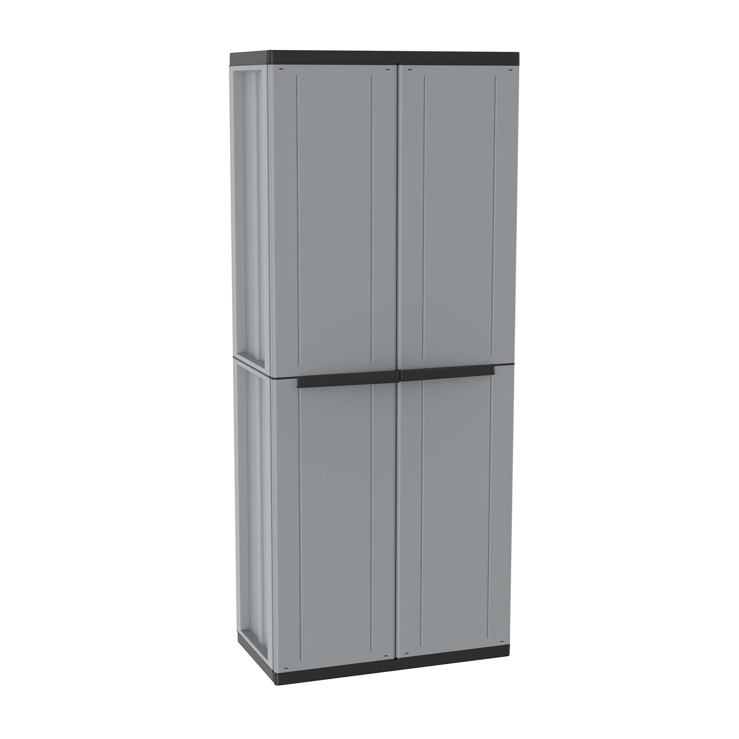 Terry, Jline 268, Cabinet 2 Doors and 3 Internal Shelves - 68x37.5x163.5 cm