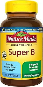 Nature MadeSuper B Energy Complex,60 Softgels 161618