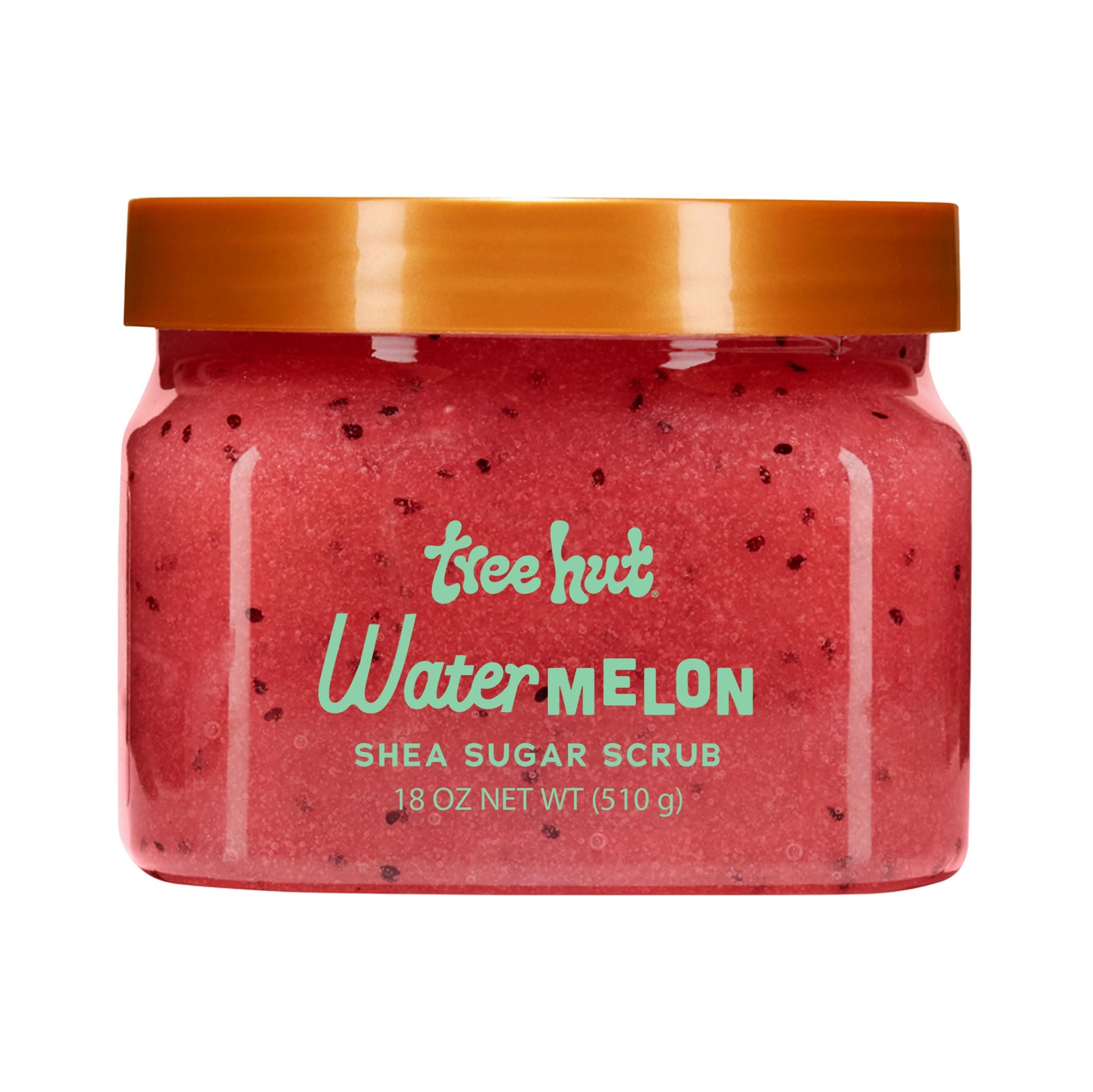 Watermelon Shea Sugar Scrub, Easter Gifts for Women, Exfoliating, Hydrating & Moisturizing Body Scrub with Shea Butter & Nourishing Essential Oils, Smooth & Soften Skin, 18 oz