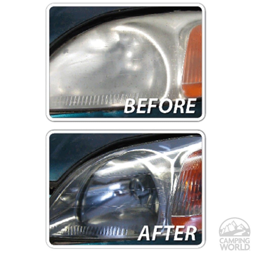 AIRSEPT Headlight Lens Restoration Kit, Clr, 1 oz.