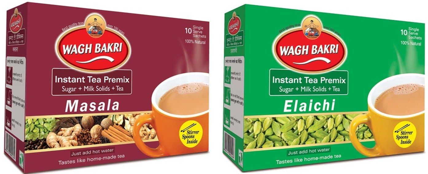 Instant Tea Premix Elaichi & Masala Combo Pack, 400 Grams