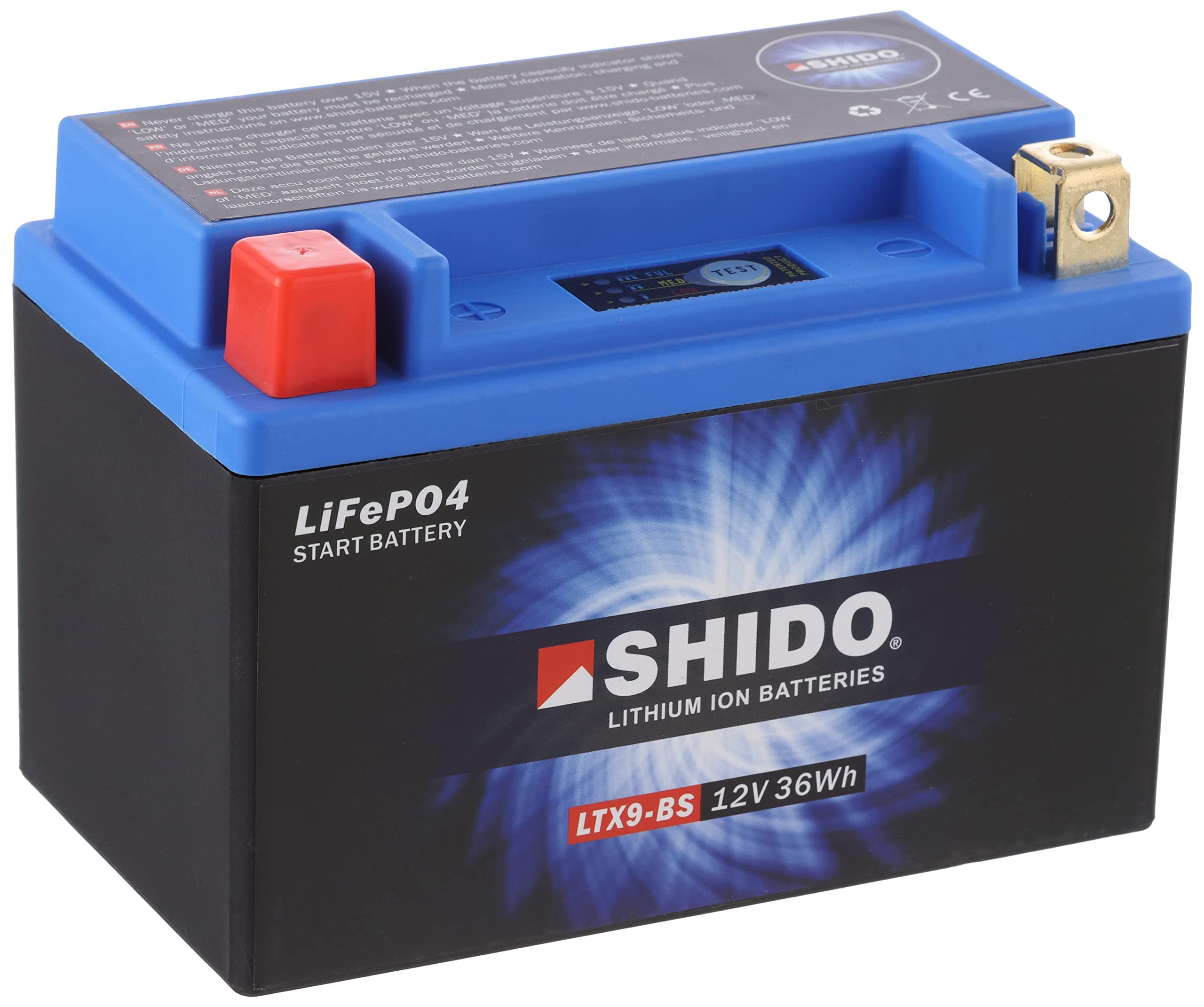 LTX9-BS LION -S Battery Lithium Ion Blue