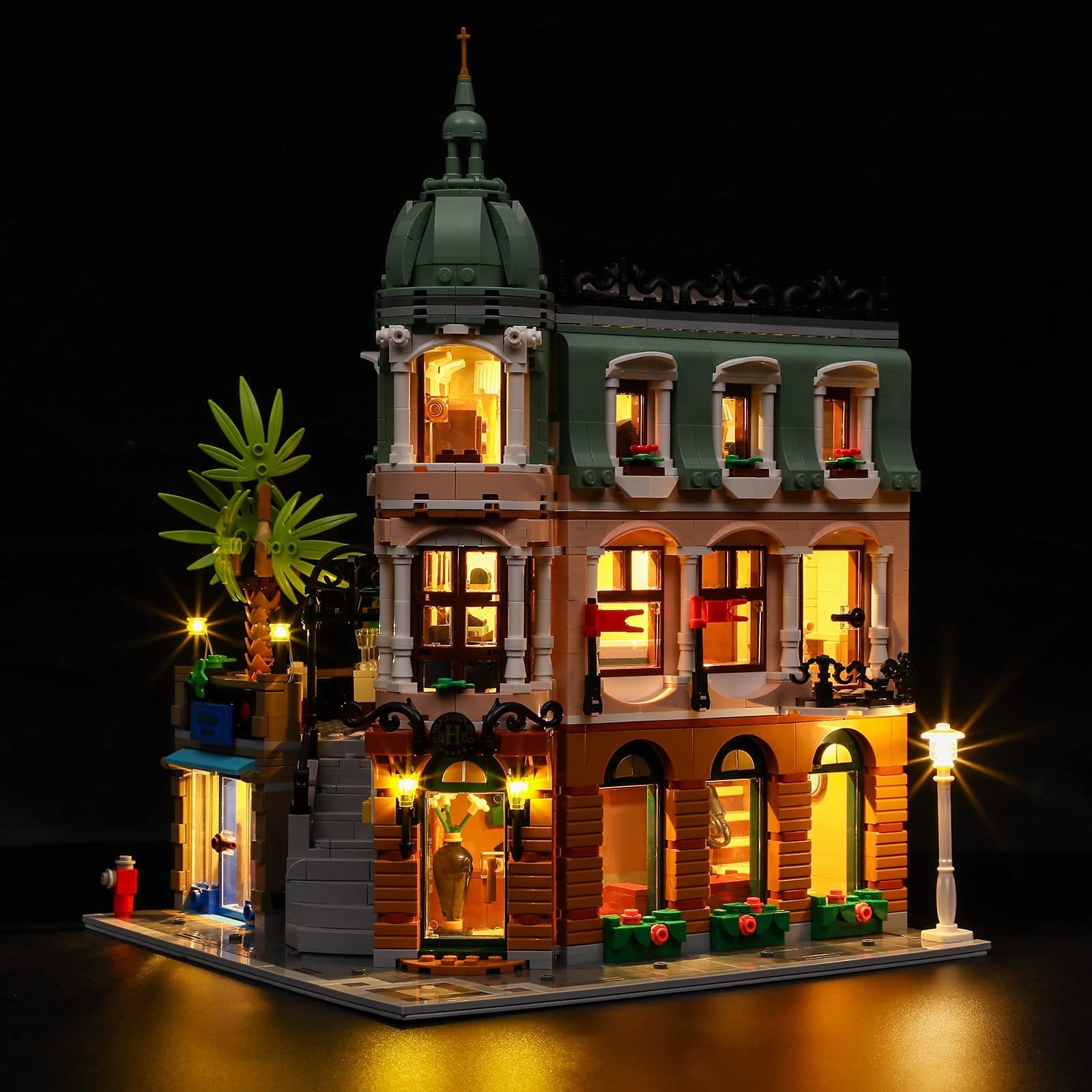 LIGHTAILING Led Light for Lego 10297 Boutique Hotel Building Blocks Model - NOT Included The Model Set