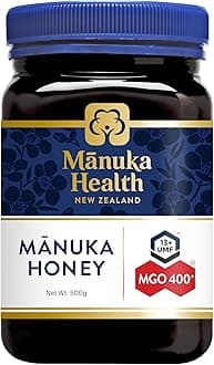Manuka Honey, MGO400+, 17.6 oz (500 g)