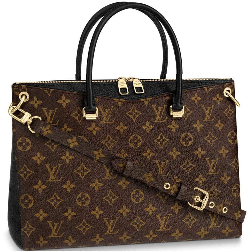 Louis Vuitton Monogram Canvas Pallas Noir Handbag Article: M42756 Made in France