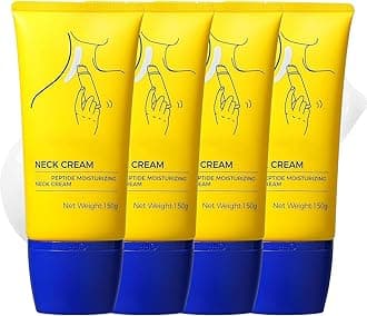 Neck Cream, Tighten And Lift Neck Cream, Neck Firming Creams With 3 Roller Massage, Contain Collagen, Vitamin C, Hyaluronic Acid, Reduce Wrinkles Fine Lines And Double Chin (4)
