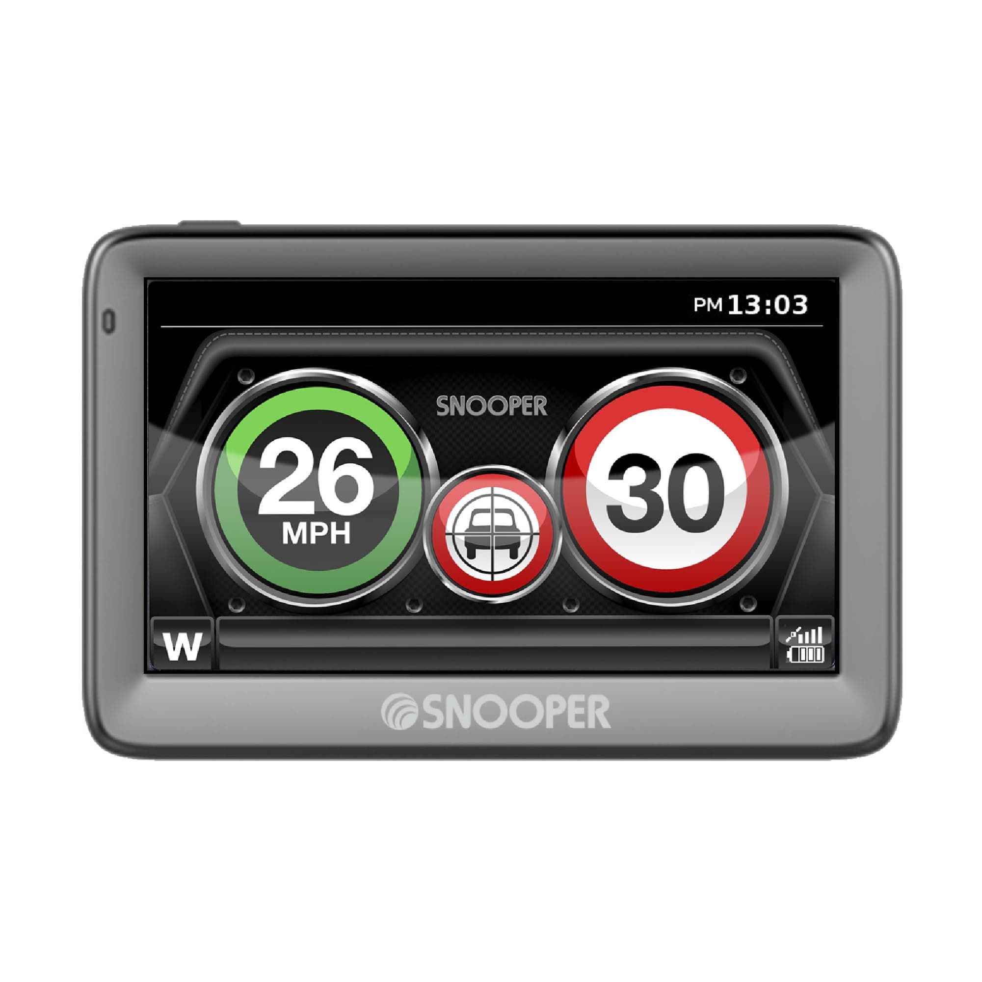 Snooper Speed Camera Detector MySpeed XL G2 S5100 Plus Speed Camera Detectors for Cars UK - Police Radar Detectors for Cars - Car Speed Limit Warning Device